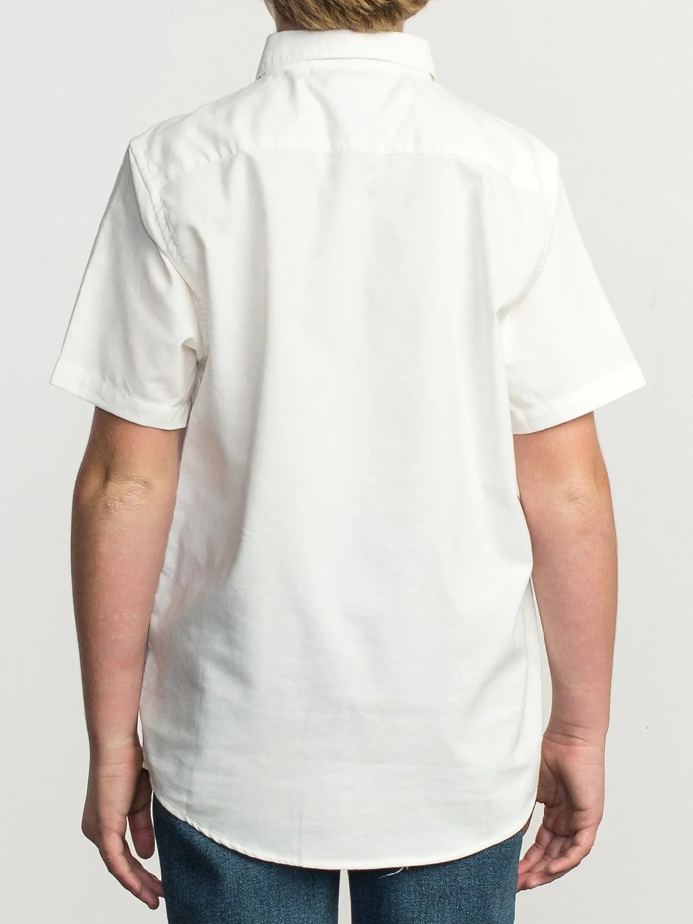 That'll Do Stretch Short Sleeve Buttondown Shirt (Boys 7-14)