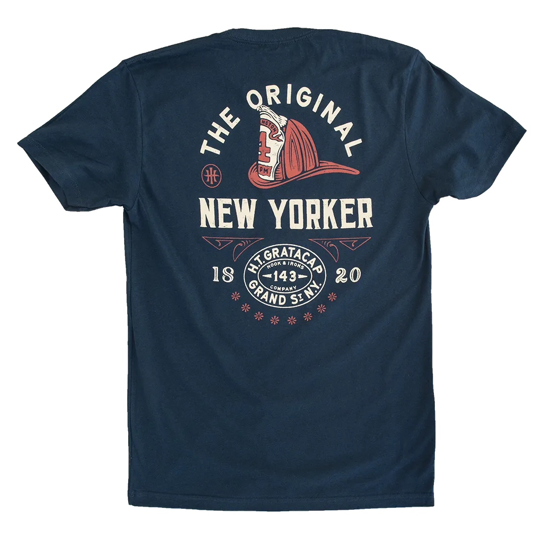 The Original New Yorker - Navy Tee