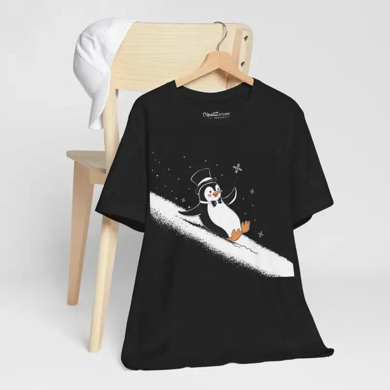 Timeless Unisex Penguin Tee for Cozy Style
