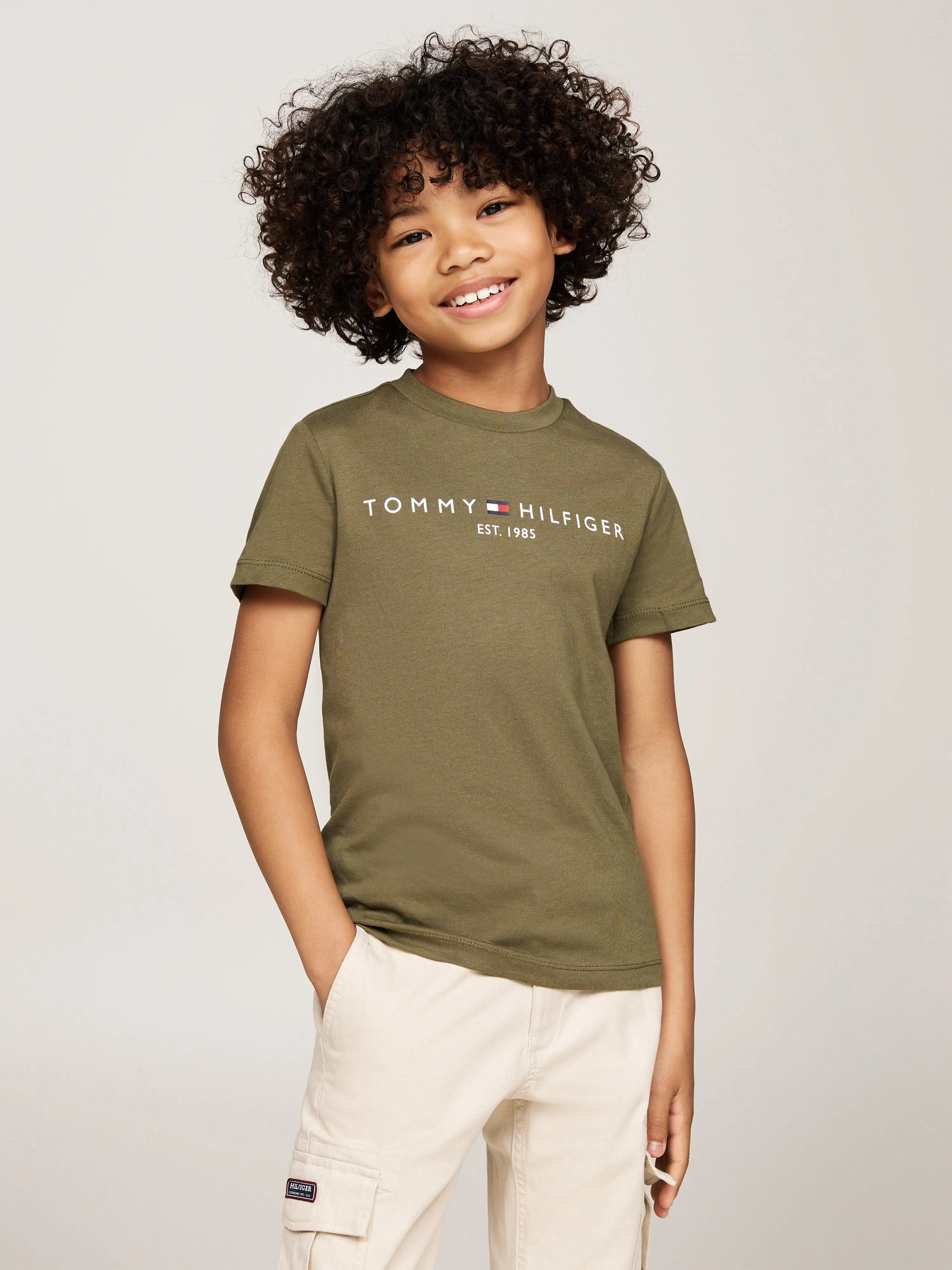 Tommy Hilfiger Kids Essential T-Shirt in Green