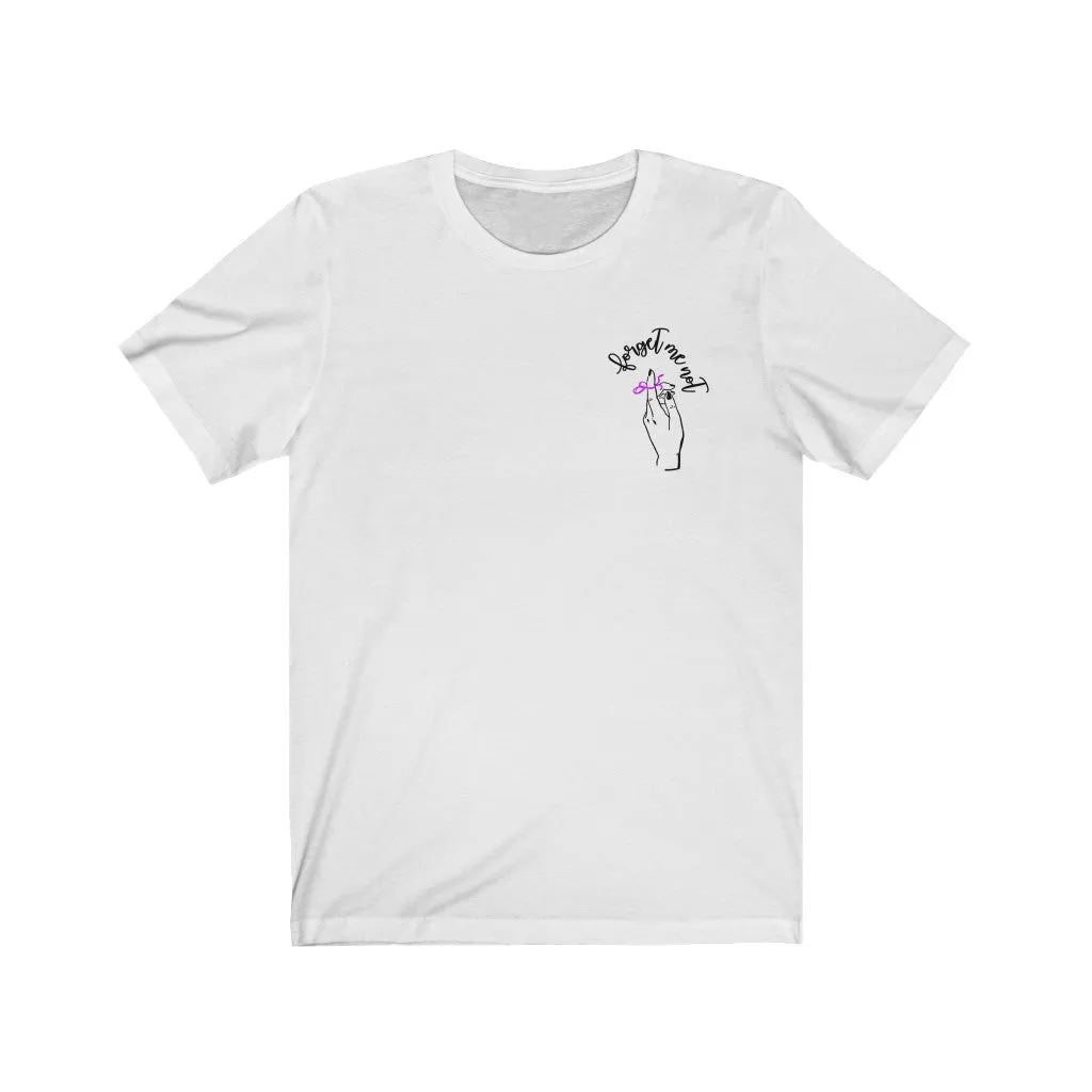 Woman Short Sleeve Tee - Forget me (k)Not