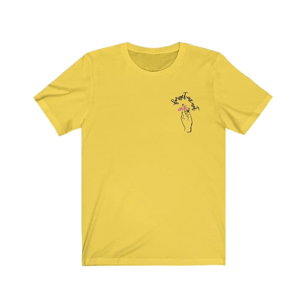 Woman Short Sleeve Tee - Forget me (k)Not