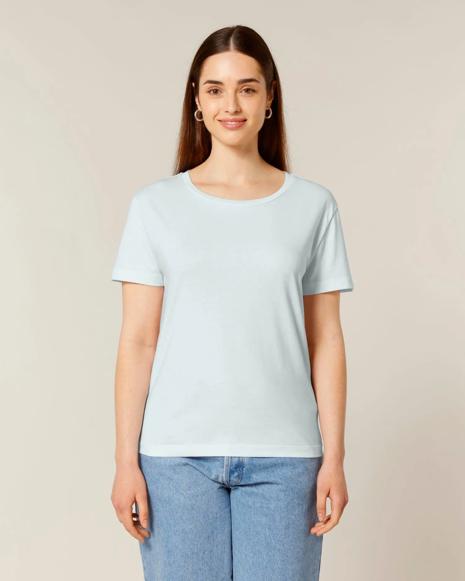 Women's Organic Cotton Scoop Neck T-Shirt - 155 GSM | Stella Serena STTW173