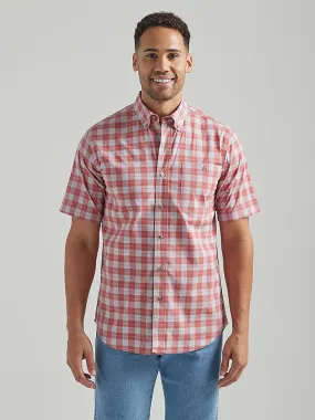 Wrangler Wrinkle Resist Rugged Wear Button Down