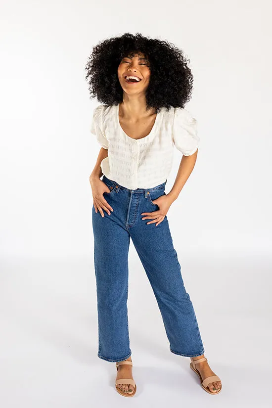 Wren Blouse & Dress | Chalk   Notch Patterns