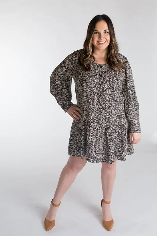 Wren Blouse & Dress | Chalk   Notch Patterns