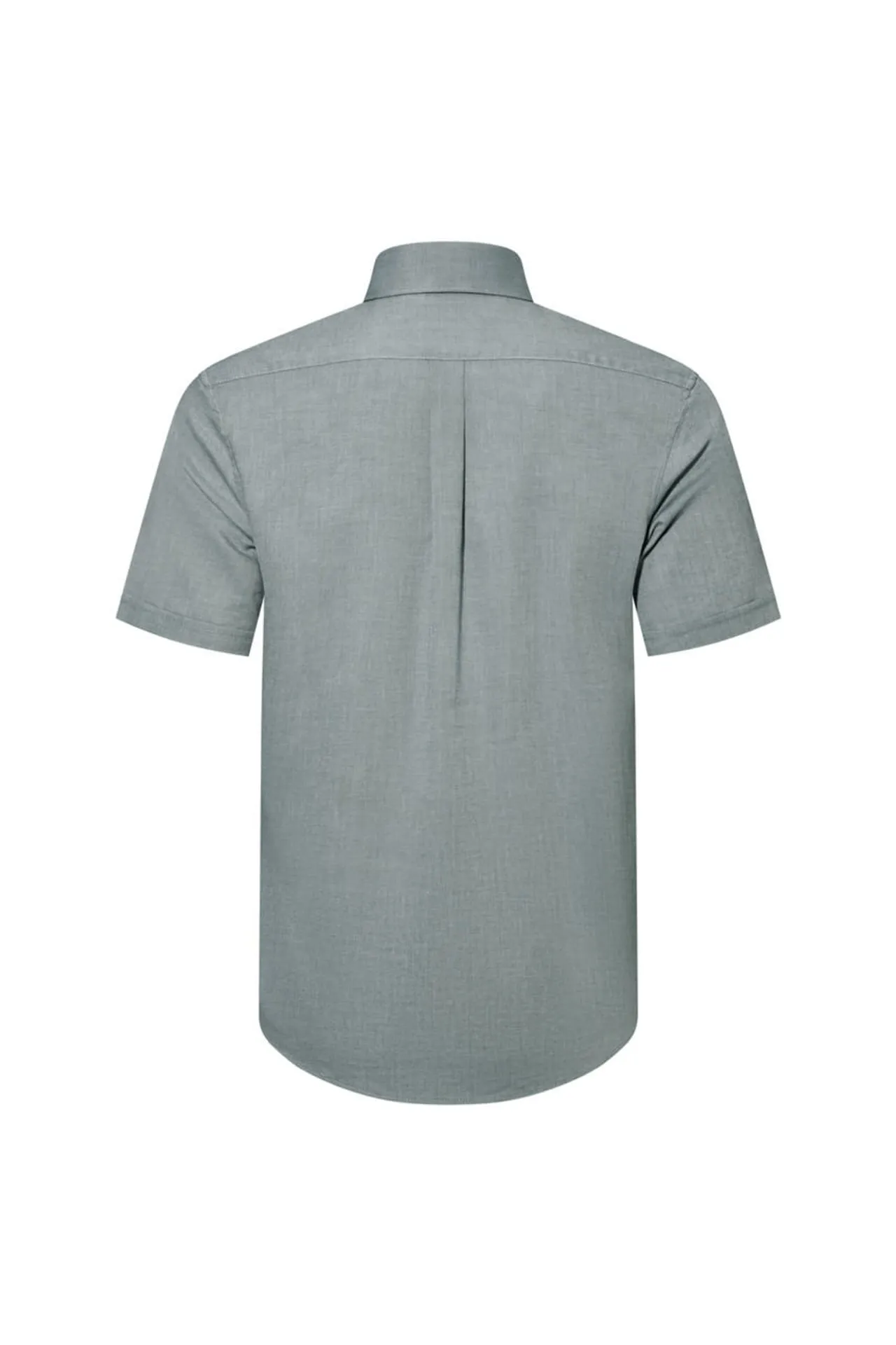 Wrinkle Free Cotton Smart Fit Short Sleeve Oxford Casual Shirt