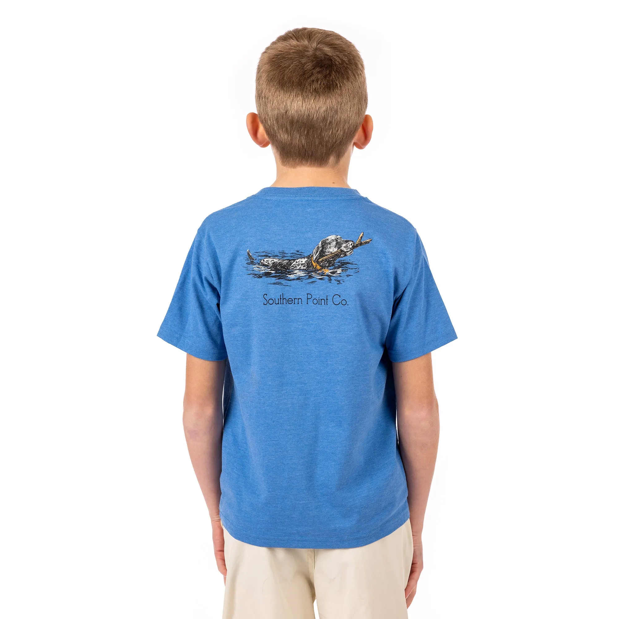Youth Greyton Swimming SHORT SLEEVE TEE FINAL SALE